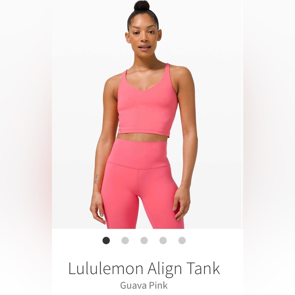 Lululemon Align Tank Guava Pink (6)